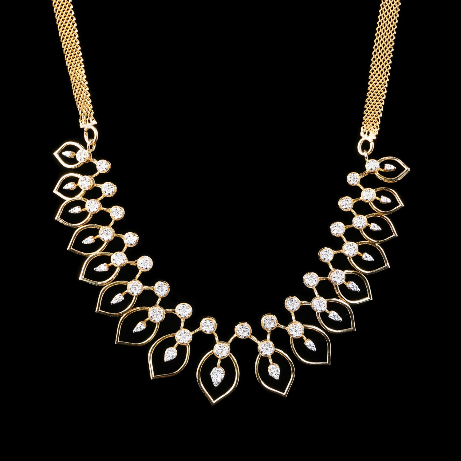 Kalyan jewellers diamond on sale necklace